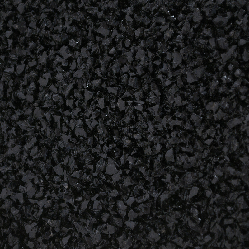 Black Decorative Rubber Stone | AZ Rubber Stone